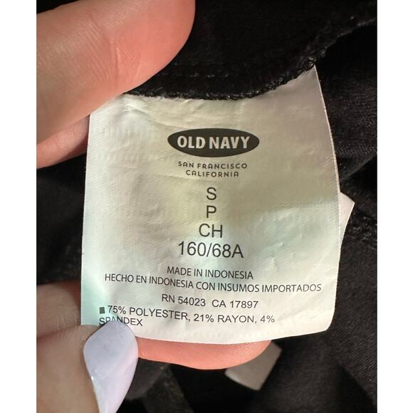 Old Navy black pull on A line mini skirt size Small - Picture 4 of 13